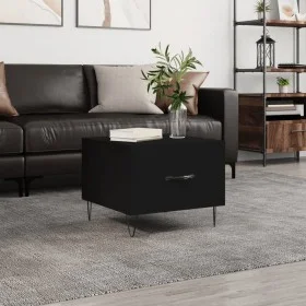 Mesa de centro madera contrachapada negro 50x50x40 cm de vidaXL, Mesas de centro - Ref: Foro24-829382, Precio: 39,52 €, Descu...