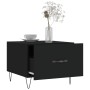Mesa de centro madera contrachapada negro 50x50x40 cm de vidaXL, Mesas de centro - Ref: Foro24-829382, Precio: 39,87 €, Descu...