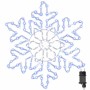 Copos de nieve navideños Azul 55.5 x 55.5 x 0.75 cm PVC en Decoración Festiva y Estacional | Comprar online en Foru.es