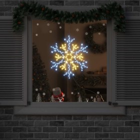 Copos de nieve navideños Cálido 56 x 49 x 0.7 cm PVC en Decoración Festiva y Estacional | Comprar online en Foru.es