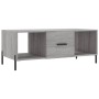 Mesa de centro madera contrachapada gris Sonoma 102x50x40 cm de vidaXL, Mesas de centro - Ref: Foro24-829314, Precio: 57,55 €...