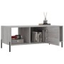 Mesa de centro madera contrachapada gris Sonoma 102x50x40 cm de vidaXL, Mesas de centro - Ref: Foro24-829314, Precio: 57,55 €...