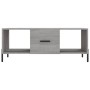 Mesa de centro madera contrachapada gris Sonoma 102x50x40 cm de vidaXL, Mesas de centro - Ref: Foro24-829314, Precio: 57,55 €...