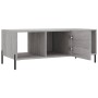 Mesa de centro madera contrachapada gris Sonoma 102x50x40 cm de vidaXL, Mesas de centro - Ref: Foro24-829314, Precio: 57,55 €...