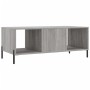 Mesa de centro madera contrachapada gris Sonoma 102x50x40 cm de vidaXL, Mesas de centro - Ref: Foro24-829314, Precio: 57,55 €...