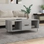 Mesa de centro madera contrachapada gris Sonoma 102x50x40 cm de vidaXL, Mesas de centro - Ref: Foro24-829298, Precio: 50,57 €...