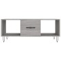 Mesa de centro madera contrachapada gris Sonoma 102x50x40 cm de vidaXL, Mesas de centro - Ref: Foro24-829298, Precio: 50,57 €...