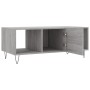 Mesa de centro madera contrachapada gris Sonoma 102x50x40 cm de vidaXL, Mesas de centro - Ref: Foro24-829298, Precio: 50,57 €...
