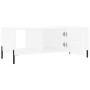 Mesa de centro madera contrachapada blanco 102x50x40 cm de vidaXL, Mesas de centro - Ref: Foro24-829308, Precio: 56,40 €, Des...