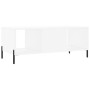 Mesa de centro madera contrachapada blanco 102x50x40 cm de vidaXL, Mesas de centro - Ref: Foro24-829308, Precio: 56,40 €, Des...