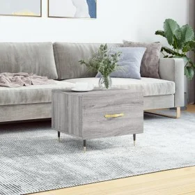Sonoma-Couchtisch aus grauem Sperrholz, 50 x 50 x 40 cm von vidaXL, Couchtisch - Ref: Foro24-829360, Preis: 39,76 €, Rabatt: %