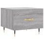 Mesa de centro madera contrachapada gris Sonoma 50x50x40 cm de vidaXL, Mesas de centro - Ref: Foro24-829360, Precio: 40,14 €,...