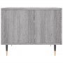 Mesa de centro madera contrachapada gris Sonoma 50x50x40 cm de vidaXL, Mesas de centro - Ref: Foro24-829360, Precio: 40,14 €,...