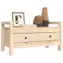 Banco de recibidor madera maciza de pino 80x40x43 cm de vidaXL, Bancos para recibidores y almacenamiento - Ref: Foro24-821784...