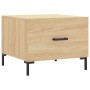 Mesa de centro madera contrachapada roble Sonoma 50x50x40 cm de vidaXL, Mesas de centro - Ref: Foro24-829402, Precio: 42,89 €...