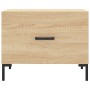 Mesa de centro madera contrachapada roble Sonoma 50x50x40 cm de vidaXL, Mesas de centro - Ref: Foro24-829402, Precio: 42,89 €...