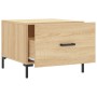 Mesa de centro madera contrachapada roble Sonoma 50x50x40 cm de vidaXL, Mesas de centro - Ref: Foro24-829402, Precio: 42,89 €...