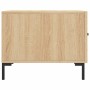 Mesa de centro madera contrachapada roble Sonoma 50x50x40 cm de vidaXL, Mesas de centro - Ref: Foro24-829402, Precio: 42,89 €...