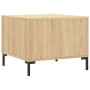 Mesa de centro madera contrachapada roble Sonoma 50x50x40 cm de vidaXL, Mesas de centro - Ref: Foro24-829402, Precio: 42,89 €...