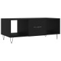 Mesa de centro madera contrachapada negro 102x50x40 cm de vidaXL, Mesas de centro - Ref: Foro24-829293, Precio: 64,12 €, Desc...