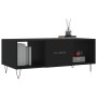 Mesa de centro madera contrachapada negro 102x50x40 cm de vidaXL, Mesas de centro - Ref: Foro24-829293, Precio: 64,12 €, Desc...