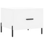 Mesa de centro madera de ingeniería blanca 50x50x40 cm de vidaXL, Mesas de centro - Ref: Foro24-829412, Precio: 42,94 €, Desc...