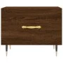 Brown oak plywood coffee table 50x50x40 cm by vidaXL, Coffee table - Ref: Foro24-829362, Price: 41,73 €, Discount: %