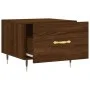 Brown oak plywood coffee table 50x50x40 cm by vidaXL, Coffee table - Ref: Foro24-829362, Price: 41,73 €, Discount: %