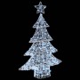 Árbol de Navidad con 100 LED frío 122 cm Acrílico en Decoración Festiva y Estacional | Comprar online en Foru.es