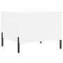 Mesa de centro madera de ingeniería blanca 50x50x40 cm de vidaXL, Mesas de centro - Ref: Foro24-829412, Precio: 42,94 €, Desc...