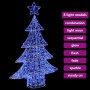 Árbol de Navidad con 100 LED Azul 122 cm Acrílico en Decoración Festiva y Estacional | Comprar online en Foru.es