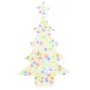 Árbol de Navidad con 100 LED Multicolor 120 cm Acrílico en Decoración Festiva y Estacional | Comprar online en Foru.es