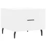 Mesa de centro madera de ingeniería brillo blanco 50x50x40 cm de vidaXL, Mesas de centro - Ref: Foro24-829432, Precio: 42,37 ...