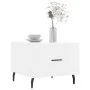 Mesa de centro madera de ingeniería brillo blanco 50x50x40 cm de vidaXL, Mesas de centro - Ref: Foro24-829432, Precio: 42,37 ...