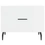 Mesa de centro madera de ingeniería brillo blanco 50x50x40 cm de vidaXL, Mesas de centro - Ref: Foro24-829432, Precio: 42,37 ...