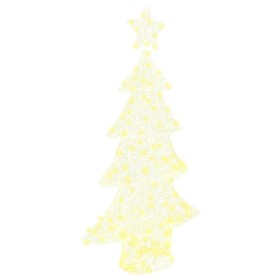 Árbol de Navidad con 160 LED cálido 150 cm Acrílico en Decoración Festiva y Estacional | Comprar online en Foru.es