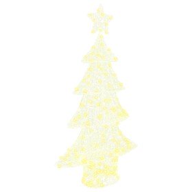 Árbol de Navidad con 160 LED cálido 150 cm Acrílico en Decoración Festiva y Estacional | Comprar online en Foru.es