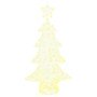Árbol de Navidad con 160 LED cálido 150 cm Acrílico en Decoración Festiva y Estacional | Comprar online en Foru.es
