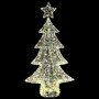 Árbol de Navidad con 160 LED cálido 150 cm Acrílico en Decoración Festiva y Estacional | Comprar online en Foru.es