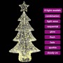 Árbol de Navidad con 160 LED cálido 150 cm Acrílico en Decoración Festiva y Estacional | Comprar online en Foru.es
