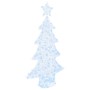 Árbol de Navidad con 160 LED frío 151 cm Acrílico en Decoración Festiva y Estacional | Comprar online en Foru.es