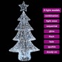 Árbol de Navidad con 160 LED frío 151 cm Acrílico en Decoración Festiva y Estacional | Comprar online en Foru.es