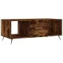 Smoked oak plywood coffee table 102x50x40 cm by vidaXL, Coffee table - Ref: Foro24-829273, Price: 65,34 €, Discount: %