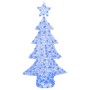 Árbol de Navidad con 160 LED Azul 150 cm Acrílico en Decoración Festiva y Estacional | Comprar online en Foru.es