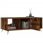 Smoked oak plywood coffee table 102x50x40 cm by vidaXL, Coffee table - Ref: Foro24-829273, Price: 65,34 €, Discount: %