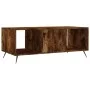 Smoked oak plywood coffee table 102x50x40 cm by vidaXL, Coffee table - Ref: Foro24-829273, Price: 65,34 €, Discount: %