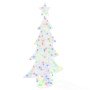 Árbol de Navidad con 160 LED Multicolor 150 cm Acrílico en Decoración Festiva y Estacional | Comprar online en Foru.es