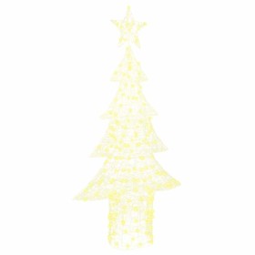 Árbol de Navidad con 240 LED cálido 180 cm Acrílico en Decoración Festiva y Estacional | Comprar online en Foru.es