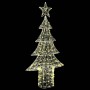 Árbol de Navidad con 240 LED cálido 180 cm Acrílico en Decoración Festiva y Estacional | Comprar online en Foru.es