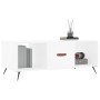 Mesa de centro madera contrachapada blanco 102x50x40 cm de vidaXL, Mesas de centro - Ref: Foro24-829268, Precio: 49,43 €, Des...